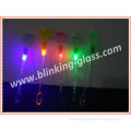 2015 Bar tools light up swizzle sticks LED colored plastic stirrers for drinks